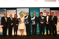Winners of the 3rd National HKABA/Cathay Pacific Business Awards 2014