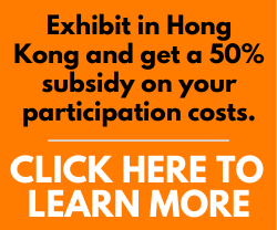 Exhibit in Hong Kong and get a 50% subsidy on your participation costs