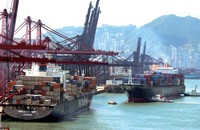 Hong Kong handled 24.4 million TEUs in 2011, making it one of the world’s busiest container ports.