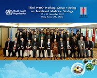 The World Health Organization (WHO) convened a four-day meeting in Hong Kong to further discuss and develop the next WHO traditional medicine global strategy.